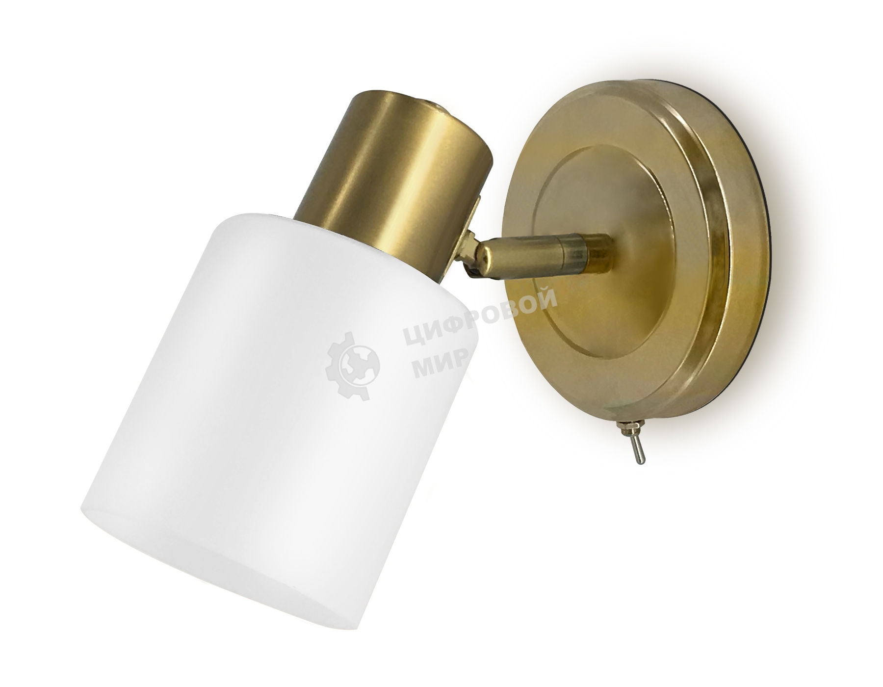 Светильник Ambrella light TR3967 BS/FR латунь/белый матовый  E27 max 40W 140*80*194
