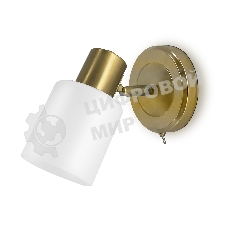 Светильник Ambrella light TR3967 BS/FR латунь/белый матовый  E27 max 40W 140*80*194