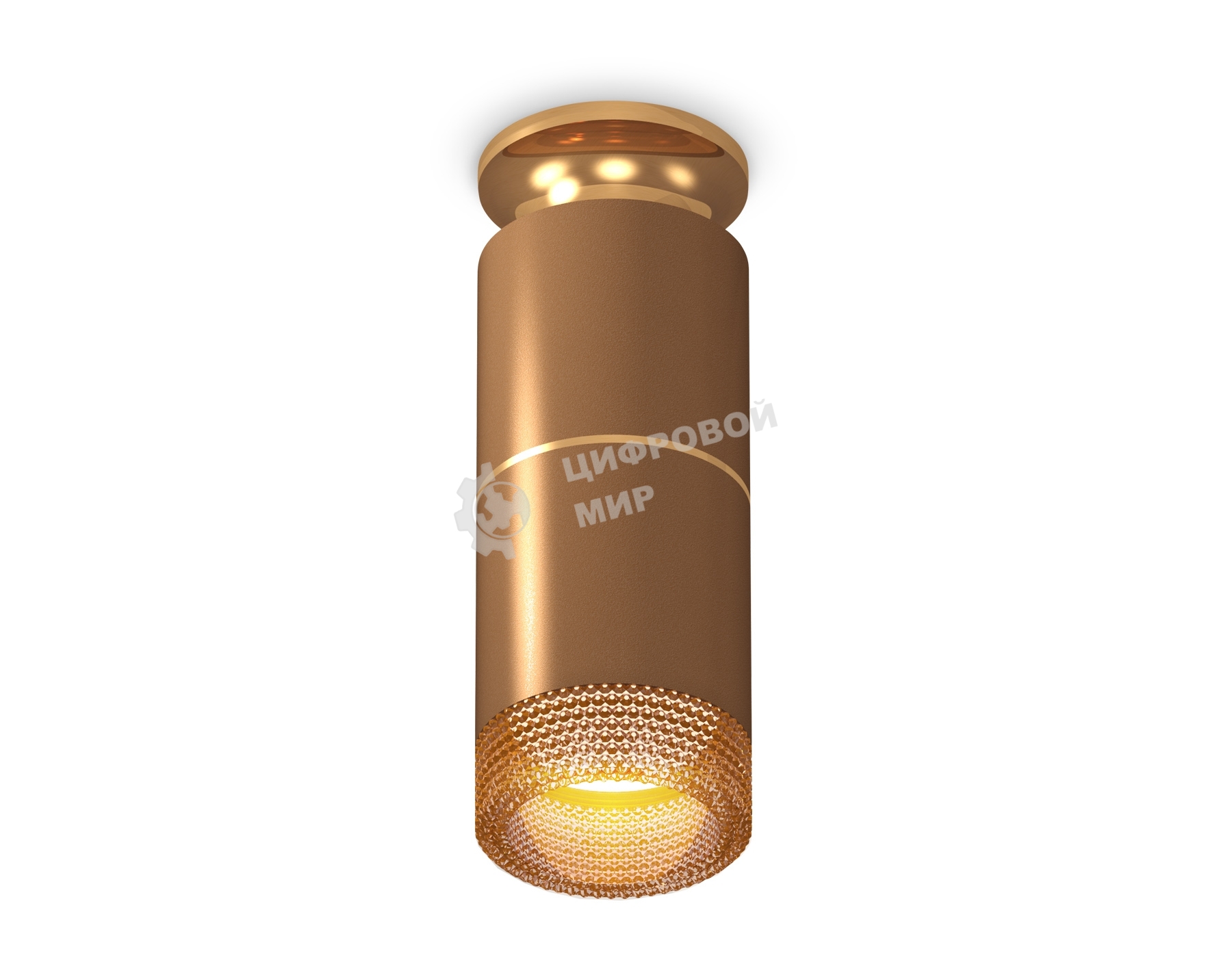 Светильник Ambrella Light XS6304191 SCF/PYG/CF кофе песок/золото желтое полированное/кофе MR16 GU5.3