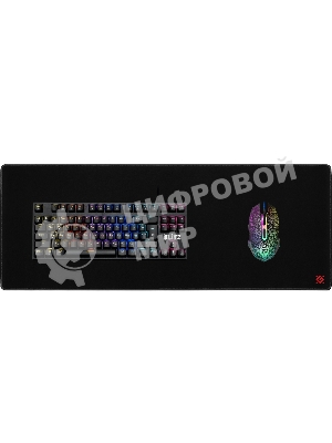Коврик для мышки Defender черный ULTRA ONE