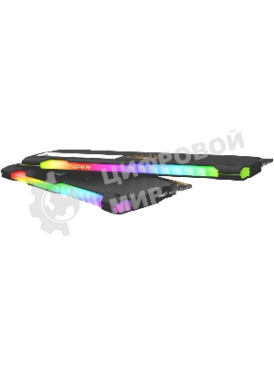 Оперативная память Patriot Viper Steel, DDR4, 64GB (2x32GB), 3200MHz, CL18, DIMM, с радиатором, RGB, черный