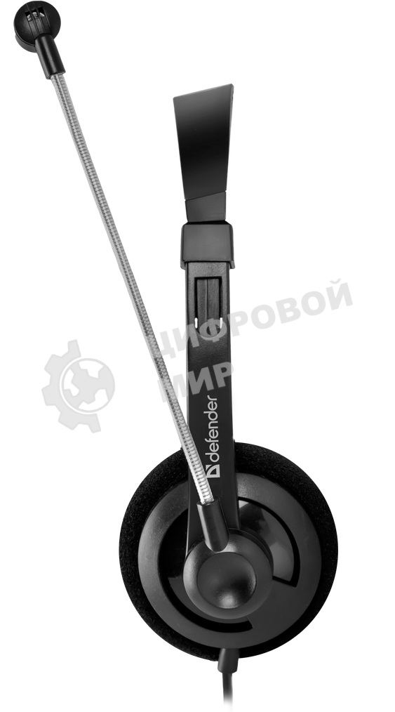 Гарнитура проводная Defender Aura 104 черный (кабель 1.8м)