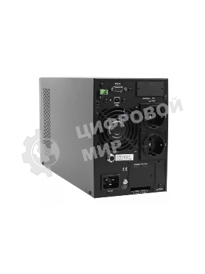 Источник бесперебойного питания Powerman Online 3000 Plus черный external battery pack (not included)(БЕЗ БАТАРЕИ)