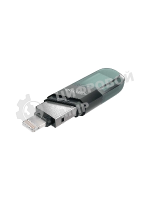 Флешка USB Sandisk 128Gb iXpand Flip SDIX90N-128G-GN6NE USB3.1 зеленый/серебристый