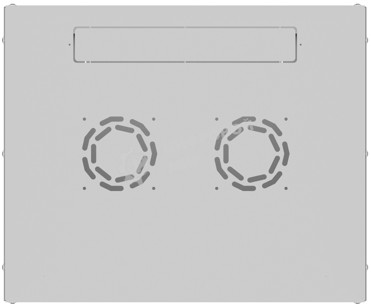Шкаф коммутационный NTSS LIME (NTSS-WL15U5545GS) настенный 15U 550x450 мм пер. дв. стекл несъемн. бок. пан. 30 кг серый