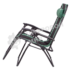 Кресло-шезлонг Palisad Camping складное, многопозиционное 160х63,5х109 cм