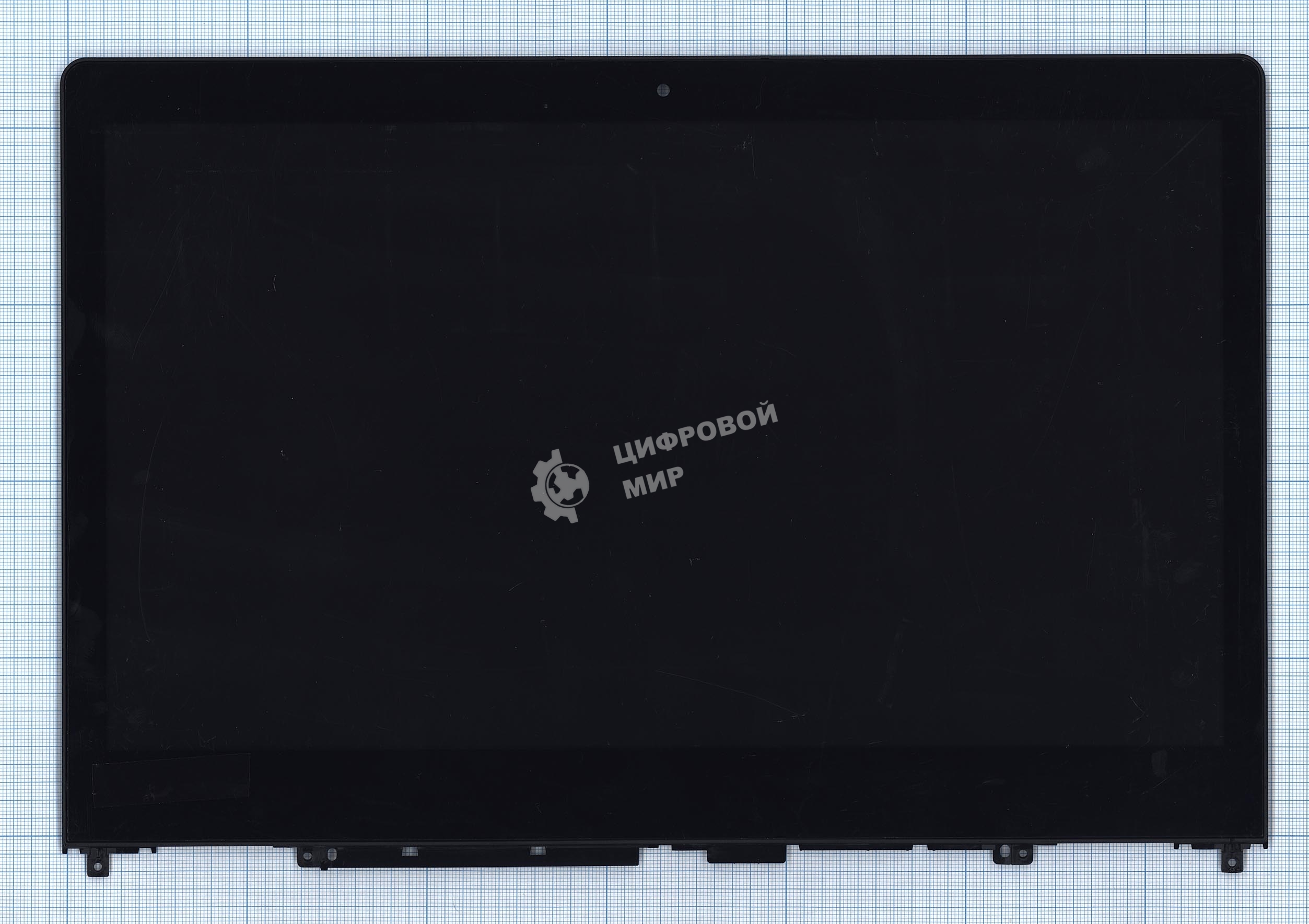 Модуль (матрица + тачскрин) для Lenovo Flex 4 14 черный с рамкой