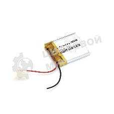 Аккумулятор Li-Pol (батарея) 3x23x23мм 2pin 3.7V/160mAh