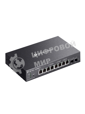 Коммутатор TP-Link SG2210XMP-M2, Smart линейки Omada с 8 портами PoE+ 2,5 Гбит/с и 2 портами SFP+