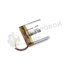 Аккумулятор Li-Pol (батарея) 6x30x30 мм 2pin 3.7V/500mAh