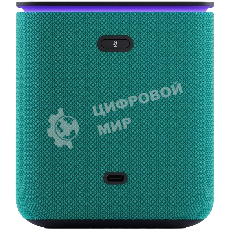 Умная колонка Яндекс Станция Миди, ZigBee, 24Вт, с голосовым ассистентом Алиса на YaGPT, изумрудный