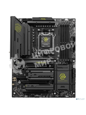 Материнская плата MSI MAG X870E TOMAHAWK WIFI, AM5, AMD X870, 4xDDR5, 4xSATA, 4xM.2, 1xPCI-E 5.0 x16, 1xPCI-E 4.0 x4, 1xPCI-E 3.0 x1, 1xHDMI, 2xUSB Type-C, 1x5Gb LAN, 2xUSB-A 3.2 Gen 2, 3xUSB-A 3.2 Gen 1, 4xUSB-A 2.0, 7.1, Wi-Fi 7, ATX