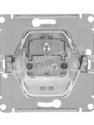 Systeme Electric Glossa Алюминий Розетка TV одиночная 1DB