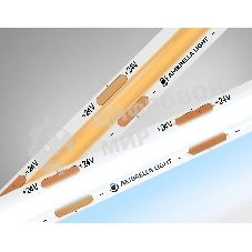 Светодиодная лента Ambrella light GS4653 COB 320Led/ 10W m/ 24V IP20 6500K/ 5000*8*1.54mm (2 конт.)