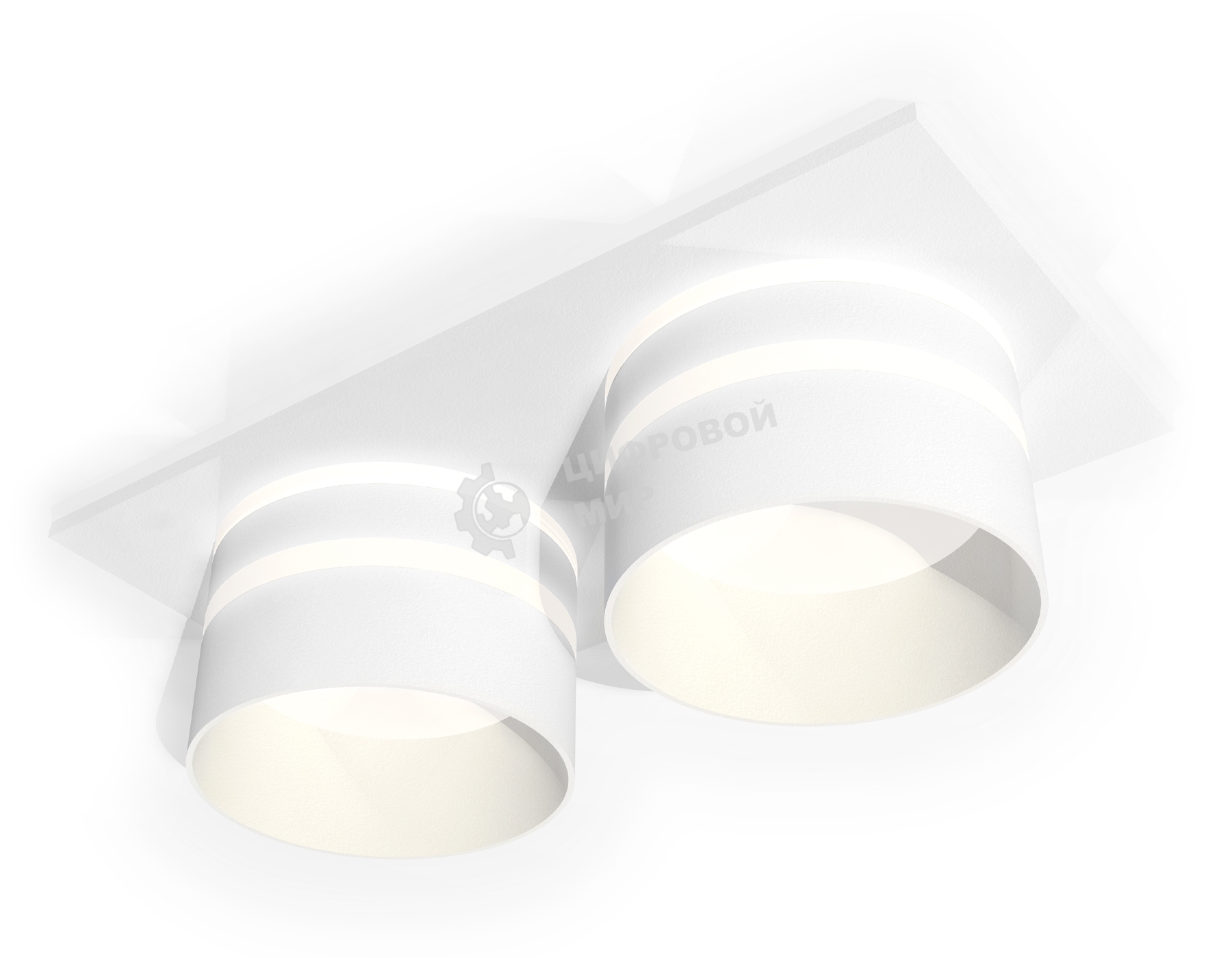 Комплект встраиваемого светильника Ambrella light XC6525062 SWH/FR белый песок/белый матовый MR16 GU5.3 (C6525, N6235)