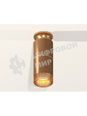 Светильник Ambrella Light XS6304191 SCF/PYG/CF кофе песок/золото желтое полированное/кофе MR16 GU5.3