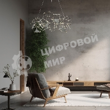 90369/12 / подвесной светильник/ черный жемчуг