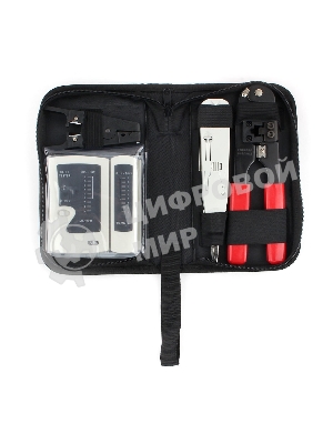 Набор инструментов Gembird TK-NCT-01 для работы с локальной сетью (4 предмета) набор