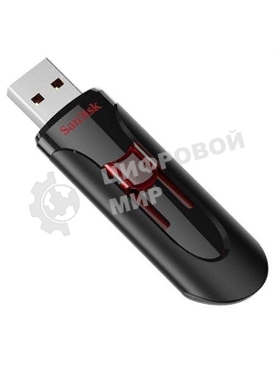 Флешка USB SanDisk CZ600 Cruzer Glide (SDCZ600-256G-G35), 256Gb, USB 3.0, R/W 100/20, черный