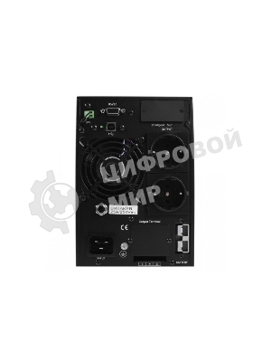 Источник бесперебойного питания Powerman Online 3000 Plus черный external battery pack (not included)(БЕЗ БАТАРЕИ)