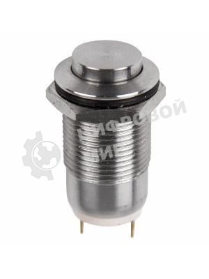 Кнопка антивандальная Rexant Ø12 Фикс (2с) ON-OFF выпуклая (A12-B2) (в упак. 1шт.)