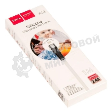 Кабель USB HOCO X53 Angel для Lightning, 2.4А, длина 1.0м, белый