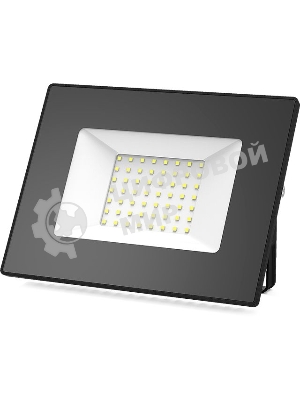 Прожектор светодиодный Gauss Elementary 50Вт 3510лм IP65 6500К черный ПРОМО