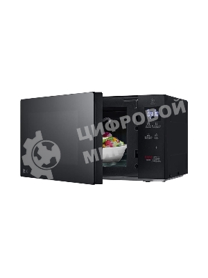 Микроволновая печь LG MS2032GAS черный 20 л, 700 Вт, переключатели - сенсор