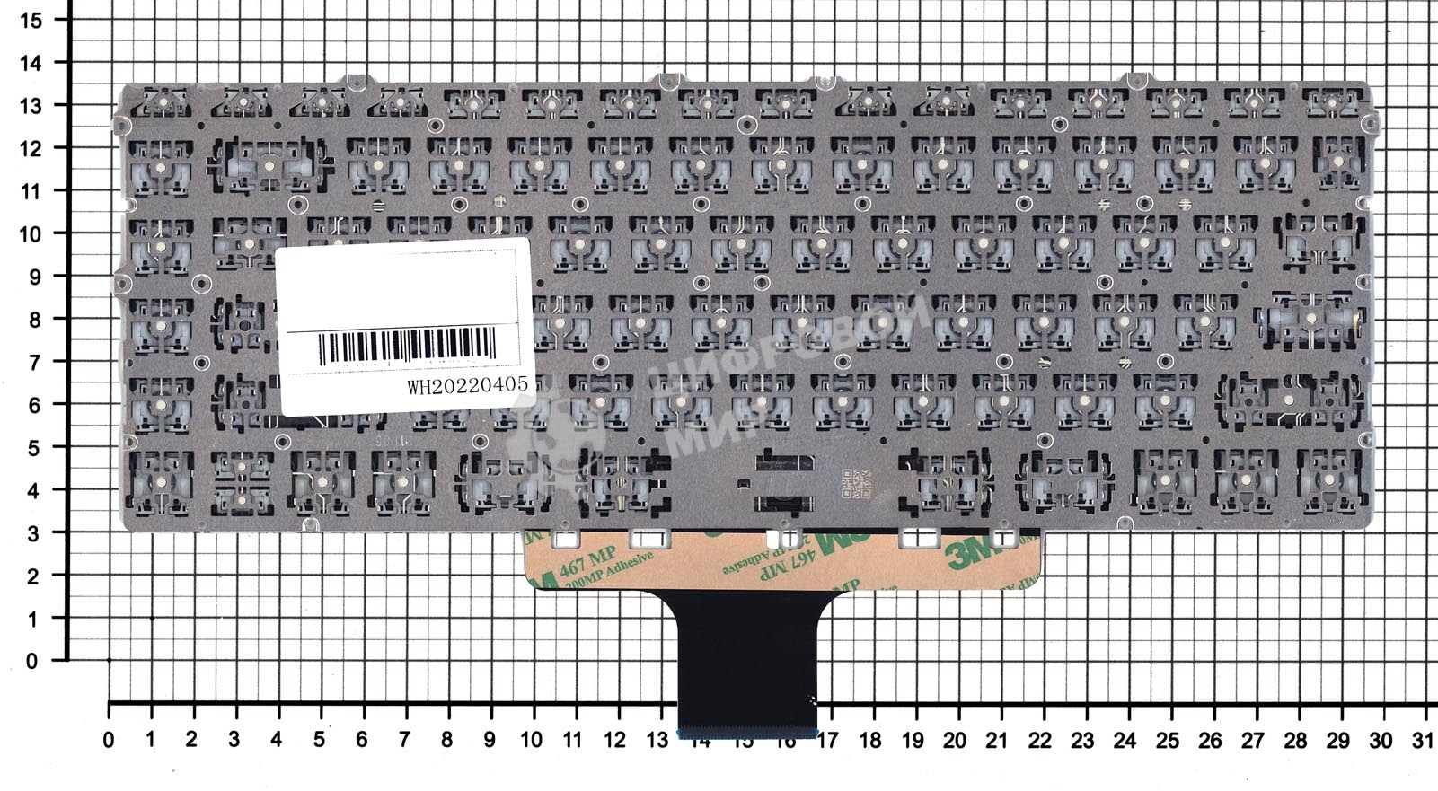 Клавиатура для ноутбука HP Pavilion 14-DV 14-DW черная