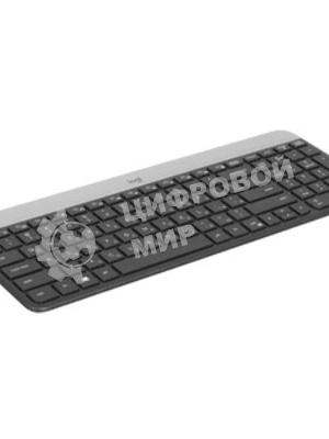 Комплект клавиатура+мышь Logitech MK470 беспроводной, USB, 1000 DPI, чёрный