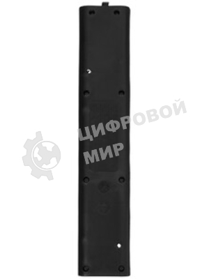 Сетевой фильтр Defender ES, 3.0 м, 5 розеток, черный