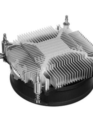 Кулер ID-COOLING DK-17 PWM серебристый/черный 92мм алюминий 2200rpm 26db 4-pin 65W 42мм