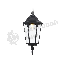 Светильник Ambrella light ST2029 BK/CL черный/прозрачный IP54 E27 max 40W D150*780