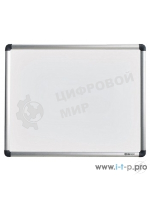 Демонстрационная доска Cactus CS-MBD-120X150 магнитно-маркерная, лак, 120x150 см, алюминиевая рама белый