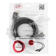 Кабель DisplayPort Gembird/Cablexpert, 3м, 20M/20M, черный, экран, пакет(CC-DP-10)
