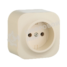 Розетка без заземления без шторок (Слоновая кость) Legrand 782240
