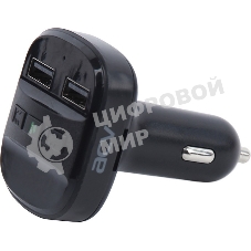 Автомобильный FM-модулятор ACV FMT-121B черный MicroSD BT USB (37575)