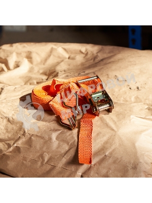 Стяжка для груза Rexant багажная с крюками, с храповым механизмом, 10х0.038 м