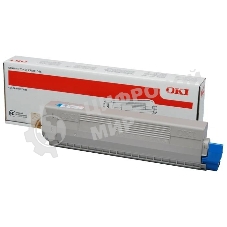 Картридж лазерный Oki C822 7.3К (голубой)