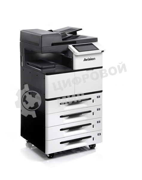 МФУ лазерное Avision AM7640i лазерное черно-белая печать (A3, P/C/S, 40 стр/мин, 2Гб, дуплекс, 3trays100+500+500, DADF 100, USB/LAN/extUSB, PCL/PS/GDI, старт карт 6000 стр.)