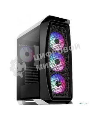 Компьютерный корпус Aerocool/Formula Aero One Frost-G-WT-v1 белый без БП ATX 4x120мм 2x140мм 2xUSB 3.0 audio bott PSU