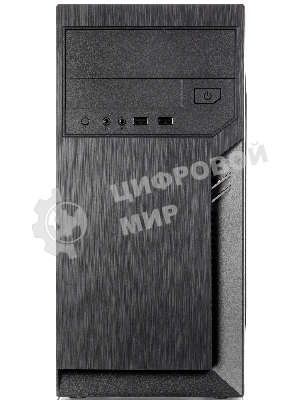 Корпус Foxline FL-702, Mini-Tower, чёрный
