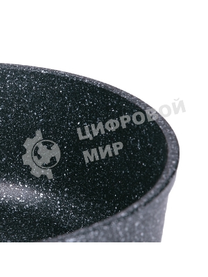 Кастрюля Maunfeld GRETA MF24GRTT01CR из литого алюминия со стеклянной крышкой, 24 см, 4 л