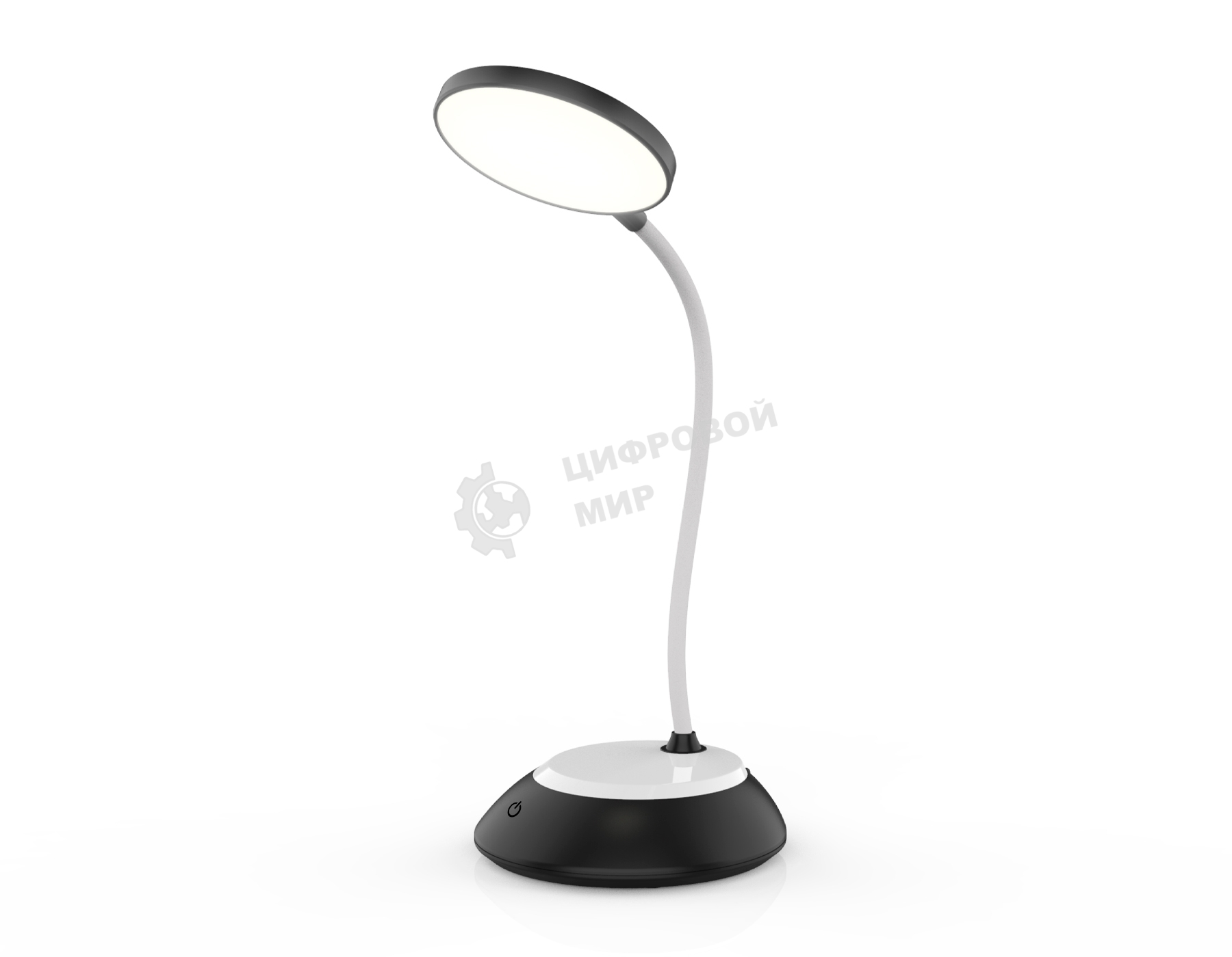 Светодиодная настольная лампа Ambrella light DE601 BK/WH черный/белый LED 2800-6500K 5W