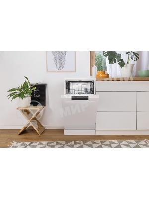 Посудомоечная машина Gorenje GS520E15W, белая, 44.8 см, 9 компл., 47 дБ, класс A++