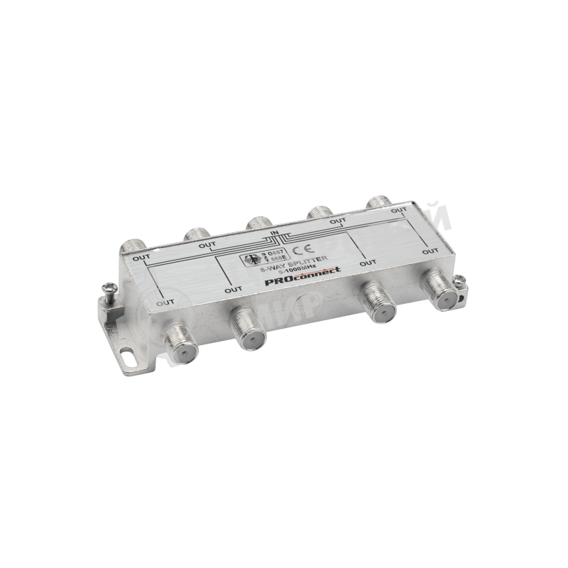 Делитель PROconnect ТВ х 8 под F разъем 5-1000 МГц