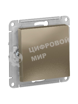 Механизм выключателя 1-кл. AtlasDesign (сх.1) 10АХ шампань SchE ATN000511