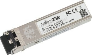 Сетевое оборудование Mikrotik S-85DLC05D SFP module 1.25G MM 550m 850nm