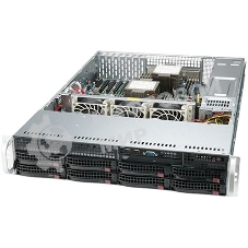 Серверная платформа Supermicro SYS-620P-TR 2U noCPU(2)3rd GenScalable/TDP 270W/no DIMM(18)/SATARAID HDD(8)LFF/2x1GbE/1200W