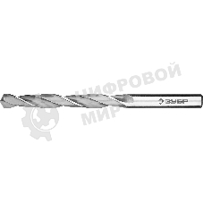 Сверло Зубр по мет Проф-В класс В Р6М5 Проф 29621-10 d=10 0 мм 29621-10